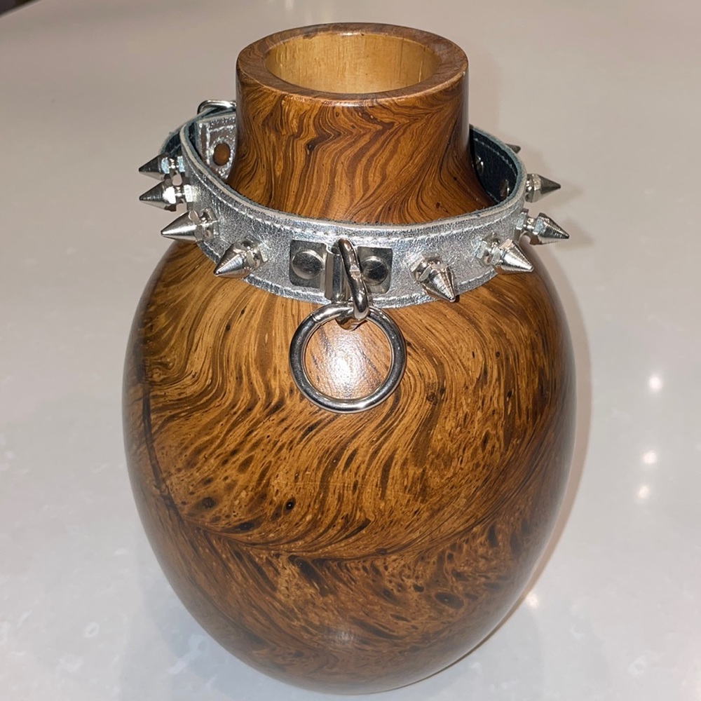 Pleather Dog Collar